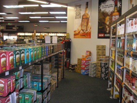 Large Sized Liquor Store