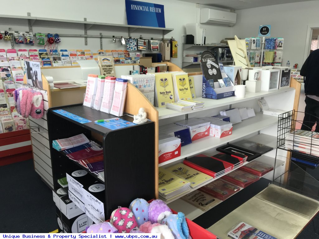 Easy one person newsagency with lotteries operations
