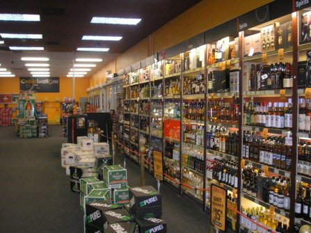 Large Sized Liquor Store