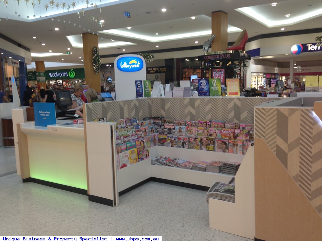 LOTTO KIOSK IN MAJOR SHOPPING CENTRE