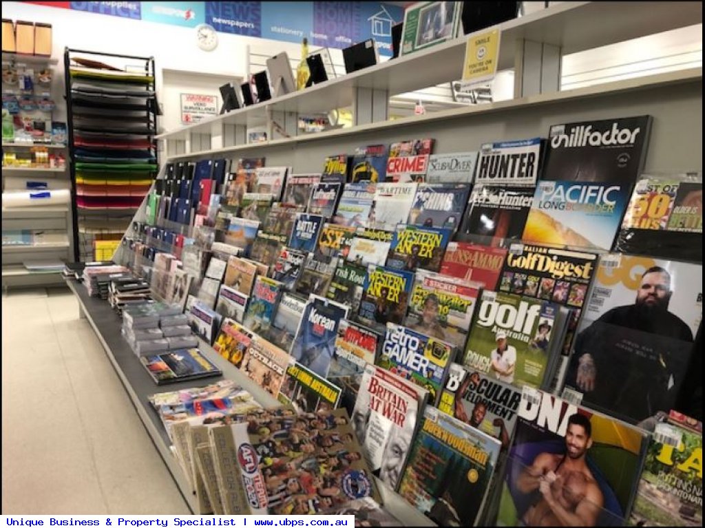 Only newsagent with lotto in shopping centre