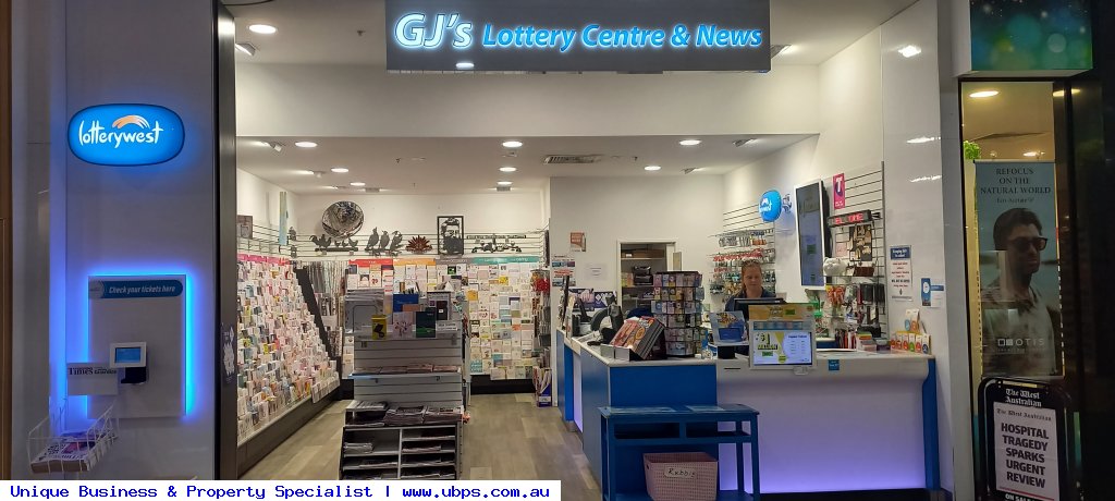 Very well presented Newsagency  - Geraldton