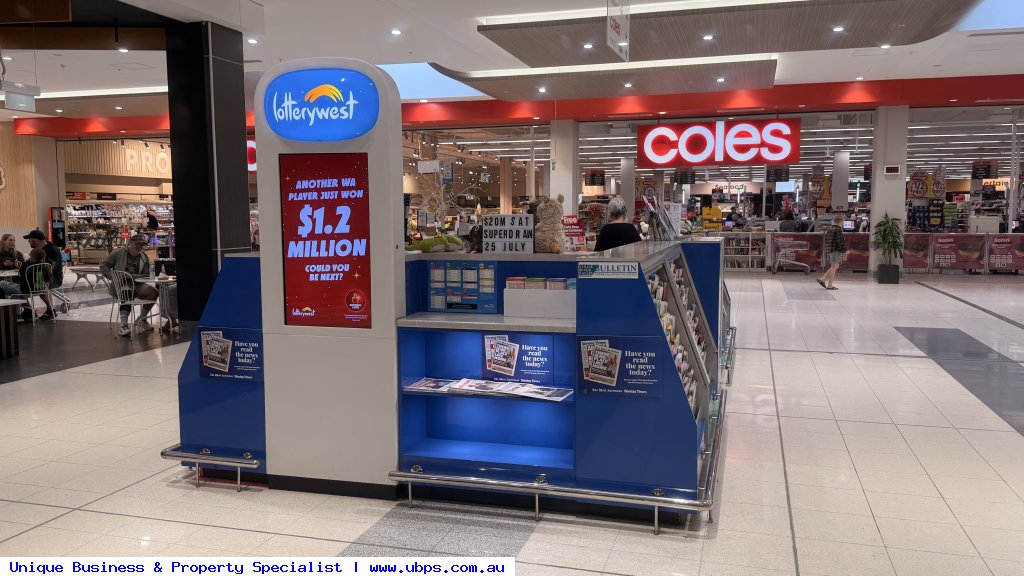 2 Lotto Kiosk in the same shopping centre.